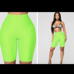 ✨Neon Biker Shorts